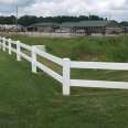 PVC Racecourse Fence Ranch Isolation Fence Farm Track Fence Equestrian Cattle Farm American Fence