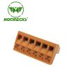 Hongyi 5.08mm spacing plug-in orange orange PCB wiring terminal environmentally friendly copper flame retardant color customizable