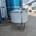 304 stainless steel mobile tank, mobile liquid storage tank, 500 kg temporary storage tank, mobile wheel, ingredient turnover tank