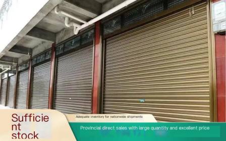 Jinqin store net type Roller shutter thickened material, smooth appearance, honest operation, worry free quality assurance