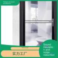 Convenient installation of exterior left platinum doors and windows, customized production of bathroom swing doors