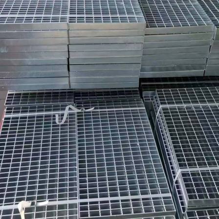 Stainless steel grating plate step plate Q235 drainage ditch cover plate hot-dip galvanized steel grating plate