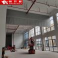 Hengkaili heat-resistant and fireproof fixed smoke blocking vertical wall high-rise civil building smoke prevention zones can be customized