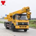 Dongfeng Truck Crane 12 Ton Project Truck Crane Electric Equipment Installation Crane Customizable