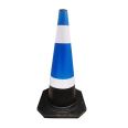 Hongfuxi 90cm rubber road cone thickened plastic square cone parking lot barrier cone spot sales