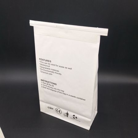 Waterproof paper plastic composite PE coating material for aviation vehicle cleaning bag YJOTD-11