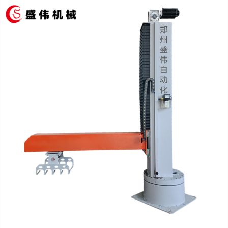 Large brand electrical components, 300 bags of toilet paper per hour, simple column type stacking machine