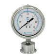 Zhuoran Tiangong Sanitary Diaphragm Pressure Gauge High Temperature Resistant Food and Pharmaceutical Cleaning Room Axial and Radial Easy to Clean