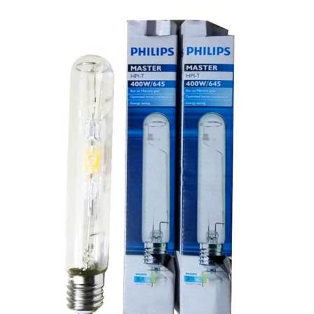 Philips HPI-T 400W Metal Halide Lamp European Standard Straight Tube 250W E40 White Light
