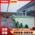 Ronglian composite fiberglass sewage pipeline manufacturer, acid resistant and fireproof top pipe cable conduit, direct supply