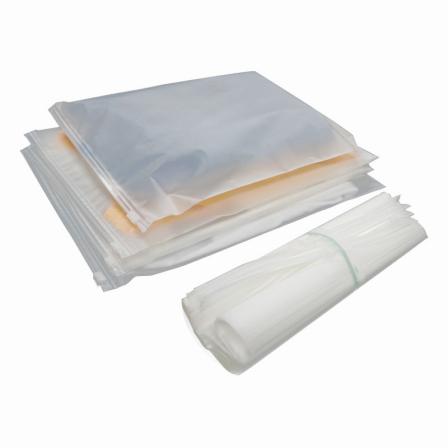 PE plastic transparent self sealing bag, clothing zipper bag, printing, rolling, express delivery, logistics, packaging bag