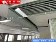 Hengkaili high-end office building specializes in customized fire protection, fire prevention, smoke prevention, fixed smoke blocking glass, vertical wall, modern and simple