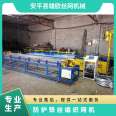 Assembly of green 1.2-meter voltage 380V wire diameter 0.5-2mm metal wire protective wire weaving machine