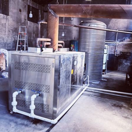 Dishwasher dedicated large energy-saving gas modular steam generator, fully automatic operation, simple steam boiler