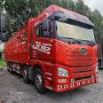 Used Jiefang JH6 front four rear eight 9.6 meter high rail truck with 460 horsepower automatic transmission