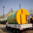 Customized fiberglass integrated sewage pump station for rainwater collection equipment in Neijiang according to needs