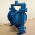 Pineng Pump Industry Alkali Liquid Pneumatic Diaphragm Pump Optional Stainless Steel Material Pump Body Shipped Timely