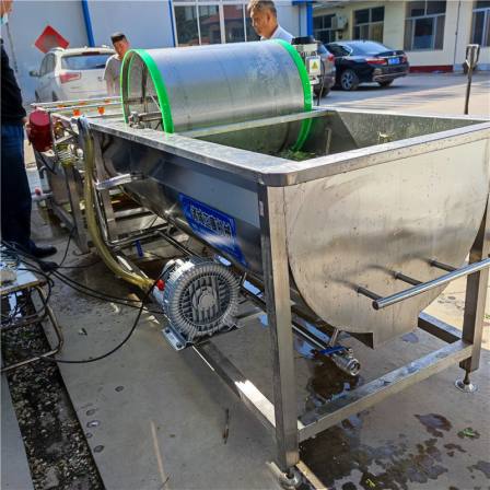 Vegetable eddy current cleaning machine, complete equipment for vegetable cleaning and processing, prefabricated vegetable cleaning, vibration and water removal equipment, Zhengkang