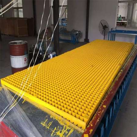 Customized size of fiberglass grating plate Stair treads, drainage ditches, grating cover plates, municipal greening tree grates