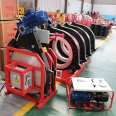 800 hydraulic pipeline welding machine PE pipe butt welding machine semi-automatic hot melt welding machine Bada Welting