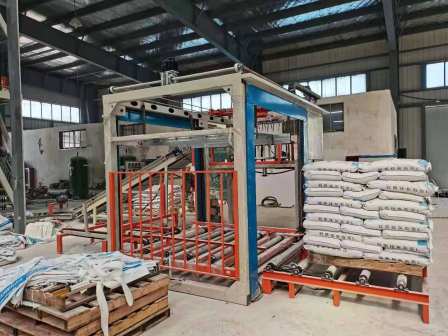 Boda Dry Powder Mortar Dual Station Gantry Column Stacking Machine Customizable Packaging and Stacking Production Line
