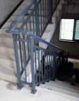 Assembled Staircase Handrail Assembly Balcony Handrail Zinc Steel Staircase Iron Handrail Construction Site Protection