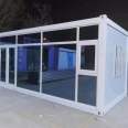 Packaged box house manufacturers can live in artificial dormitories, and the transportation and installation of containerized activity rooms are convenient