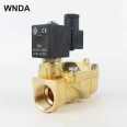 Italy ODE two position two normally closed solenoid valve 21W4KV250 pilot controlled brass threaded control valve