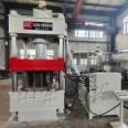 The hydraulic press manufacturer's factory produces a large tonnage four column hydraulic press with a capacity of 500 tons, 600 tons, and 800 tons of graphite crucible forming machine