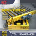 Industrial material transfer chain conveyor rail type transfer trolley Full automatic intelligent RGV track Cart