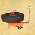 Car repair shop, car maintenance, portable hydraulic tire scraping machine, pneumatic tire scraping equipment