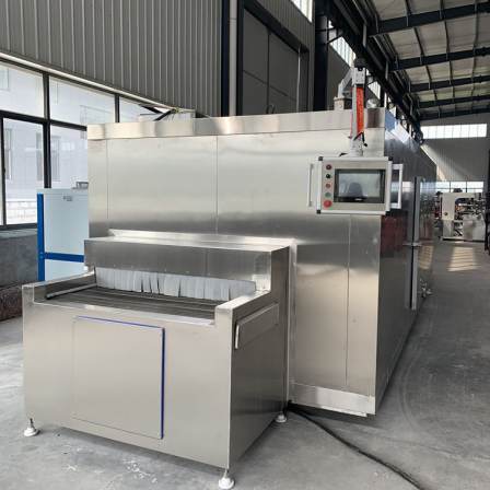 Dumplings, steamed buns, mesh belt type quick freezer, air-cooled tunnel type freezer, low energy consumption, vegetable and fruit quick freezing equipment