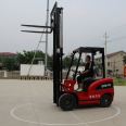 Electric 1-ton forklift, fully electric stacker, hydraulic lifting, single person operated stacker