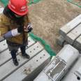 Simple construction process for repairing cracks in the lining of a cross sea tunnel using crack grouting structural adhesive