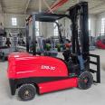 Chuli fully automatic electric forklift, 2-ton seat mounted cargo stacker, small hydraulic transport truck