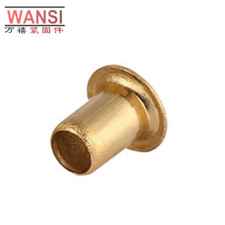 Wanxi high-precision copper nuts, copper embedded electrical components, copper fasteners
