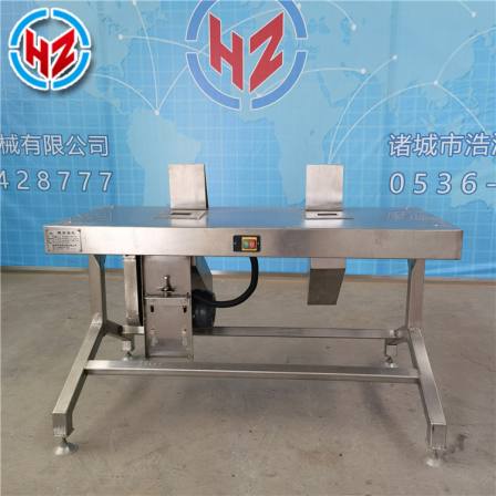 Stainless steel dual chamber poultry gizzard peeling machine, fully automatic chicken duck yellow skin peeling machine, electric gizzard peeling machine, simple operation, small footprint