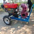 Trailer model 35 horsepower diesel engine with 10 inch large flow mixed flow pump and high lift pump