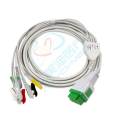 Universal Ma Kui lead wire integrated TPU wire 6P monitor ECG lead wire connector medical cable