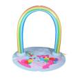 Cross border New Product Outdoor Children's Sprinkler Water Playing Mat Rainbow Arch Water Playing Game Mat Cartoon Toy Mat Customization