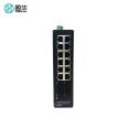 Yinghua YH412BGSP network management rail type Industrial Ethernet POE switch 4 optical 12 electrical full gigabit