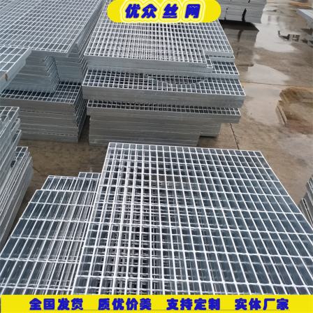 Steel grating manufacturer's anti slip grating plate, galvanized trench cover plate, plug-in grating plate