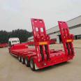 Compact body of a special multi axis transport vehicle for a 15 meter four line eight axle semi trailer