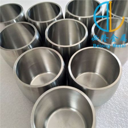 Zirconium crucible for laboratory use, copper crucible for evaporation coating, molybdenum crucible for glass melting furnace, customized tungsten crucible by manufacturer