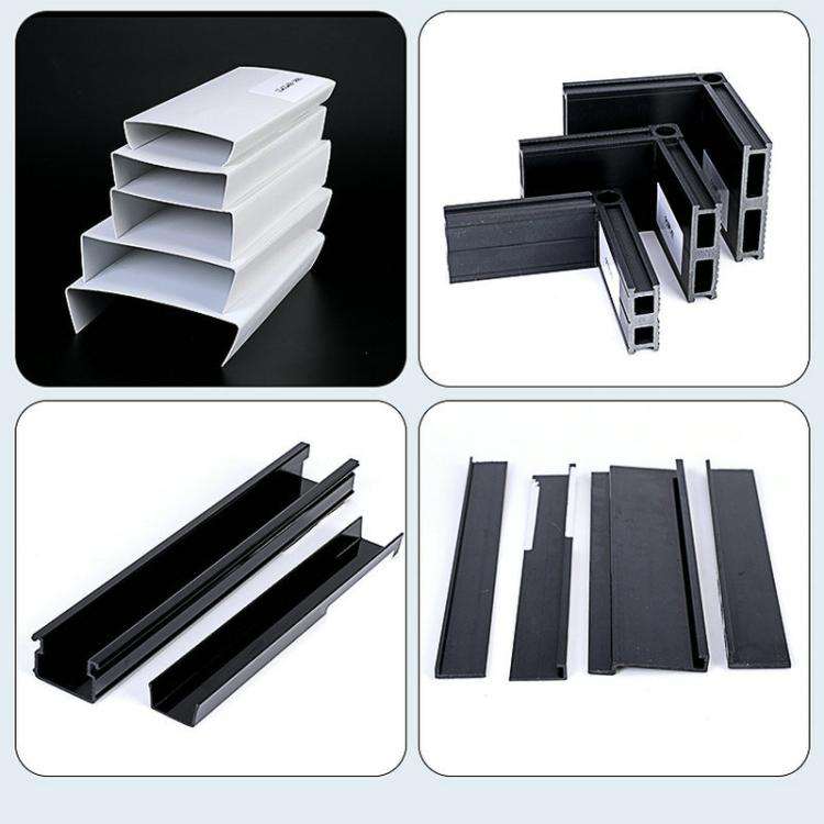 The manufacturer provides PVC profiles, PE plastic profiles, plastic extrusion profiles, clamp strips, and plastic profiles