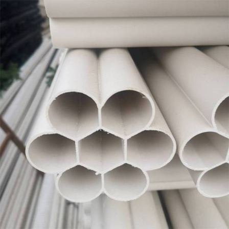 PVC plum blossom tube, seven hole flame retardant and corrosion-resistant threading tube, buried fiber optic cable threading protective sleeve