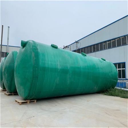 Huanchen Integrated Septic tank 80m3 Thickened FRP Sewage Treatment Equipment Factory One piece Wholesale