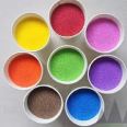 Baolei Mineral Products Children's Entertainment Sand Road Construction Sintered Colorful Sand Natural Colorful Sand Colors Customizable