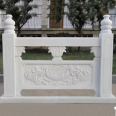 River Stone Bridge Stone Railing Scenic Area Hollow Carved Stone Railing Board Courtyard Stone Fence Customization