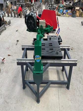 Hand pushed stone trimming machine, construction site stone cutting machine, customizable cutting machine, available in stock, QB800 model